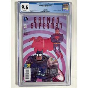 Batman/Superman #22 Dan Hipp Teen Titans Go! Cover (DC Comic Sept  2015) CGC 9.6